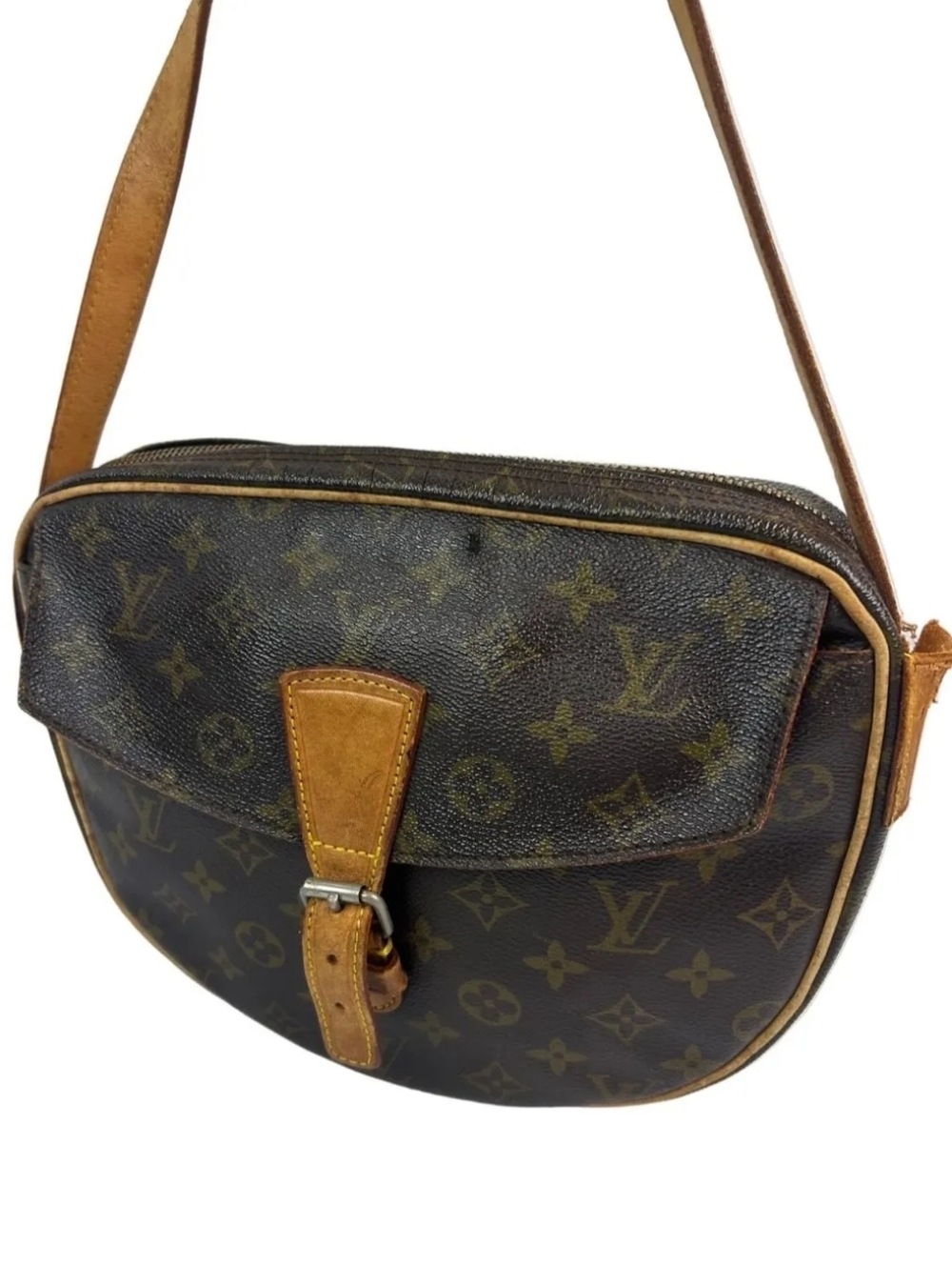 Authentic Louis Vuitton Jeune Fille GM Monogram Canvas Crossbody With COA - Picture 2 of 11